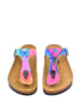 Calceo Teenslippers roze/turquoise
