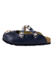 Calceo Clogs donkerblauw