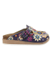 Calceo Clogs paars/meerkleurig