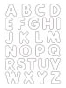 URSUS Blanko-Magneten-Set "Buchstaben"