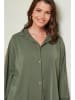 Curvy Lady Bluse in Khaki