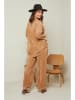 Curvy Lady 2tlg. Outfit in Camel