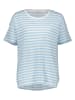 Marc O'Polo DENIM Koszulka w kolorze błękitno-białym