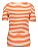 Marc O'Polo Shirt in Orange/ Creme