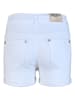 Blue Effect Shorts in Weiß