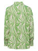 More & More Bluzka w kolorze zielono-beżowym