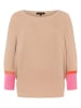 More & More Pullover in Beige/ Pink