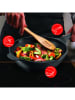 Tefal Wokpfanne "Robusto" in Schwarz - Ø 28 cm