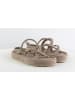 Foreverfolie Sandalen taupe