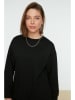trendyol Sweatshirt in Schwarz