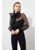 trendyol Bluse in Schwarz