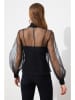 trendyol Bluse in Schwarz