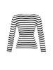 trendyol Pullover in Schwarz/ Weiß