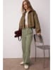 trendyol Spodnie w kolorze khaki