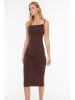 trendyol Kleid in Braun