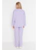trendyol 2tlg. Outfit in Lila