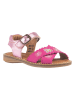 Rap Leren sandalen roze