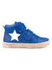Rap Leder-Sneakers in Blau