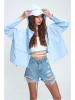 Trend Alacati Jeans-Shorts in Hellblau