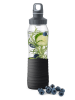 Emsa Bidon "Drink2Go - Glass" w kolorze czarnym - 700 ml