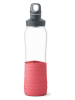 Emsa Trinkflasche "Drink2Go - Glas" in Koralle - 700 ml