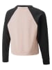 Puma Sweatshirt in Rosa/ Schwarz