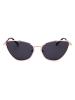 Liu Jo Damskie okulary przeciwsłoneczne w kolorze złoto-czarnym