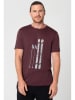 super.natural Shirt "Skiing Gear" bordeaux