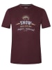 super.natural Shirt "Pray For Snow" bordeaux