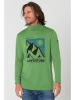 super.natural Longsleeve "Adventure" groen