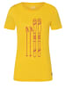 super.natural Shirt "Skiing" geel