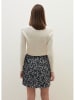 STEFANEL Rok petrol/wit