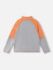 Reima Sweatjacke "Mieti" in Grau/ Orange