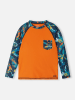 Reima Zwemshirt "Kroolaus" oranje/meerkleurig