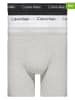 Calvin Klein 3er-Set: Boxershorts in Weiß/ Schwarz/ Grau