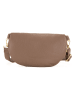Mia Tomazzi Leren heuptas "Perugino" taupe - (B)23 x (H)13 x (D)2 cm