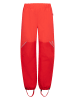 Trollkids Spodnie przeciwdeszczowe "Lofoten" w kolorze czerwonym