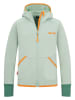 Trollkids Fleece vest "Saltfjord" lichtgroen/groen