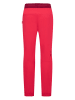 Trollkids Spodnie softshellowe "Tronfjel" w kolorze czerwonym