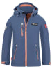Trollkids Softshelljas "Preikestolen" blauw