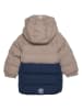Color Kids Winterjas taupe/donkerblauw