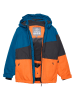 Color Kids Kurtka narciarska w kolorze niebiesko-pomarańczowym