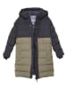 Color Kids Wintermantel in Schwarz/ Khaki