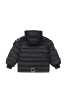 mikk-line Doorgestikte jas zwart