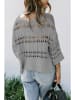 Milan Kiss Pullover in Grau