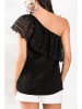 Milan Kiss Top in Schwarz