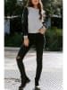 Milan Kiss Bluza w kolorze szaro-czarnym