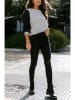 Milan Kiss Sweatshirt in Grau/ Schwarz