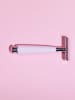The Female Company Rasierer "Shave The Queen" in Silber/ Rosa