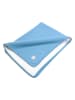 Kaiser Naturfellprodukte Decke in Blau - (L)100 x (B)75 cm